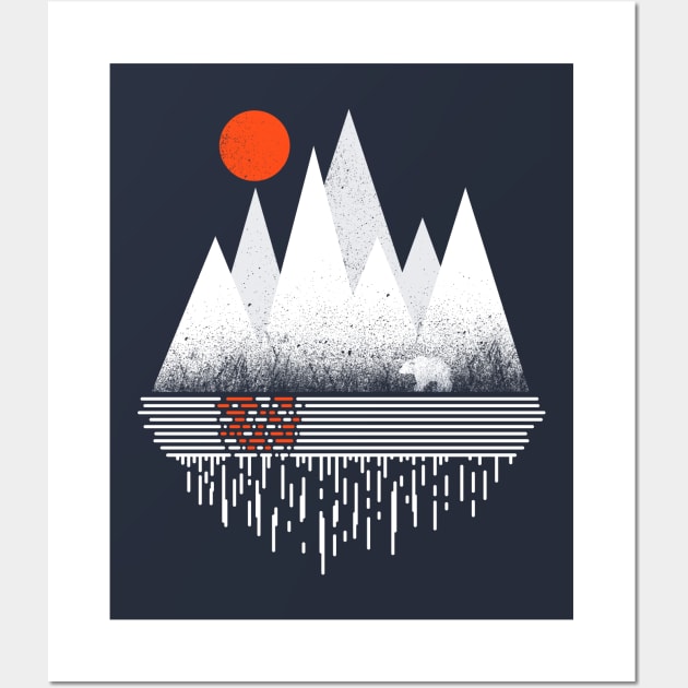 Chill of Winter Wall Art by rmtees